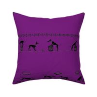 Hound_parade_Bows_2_Row_Purple_