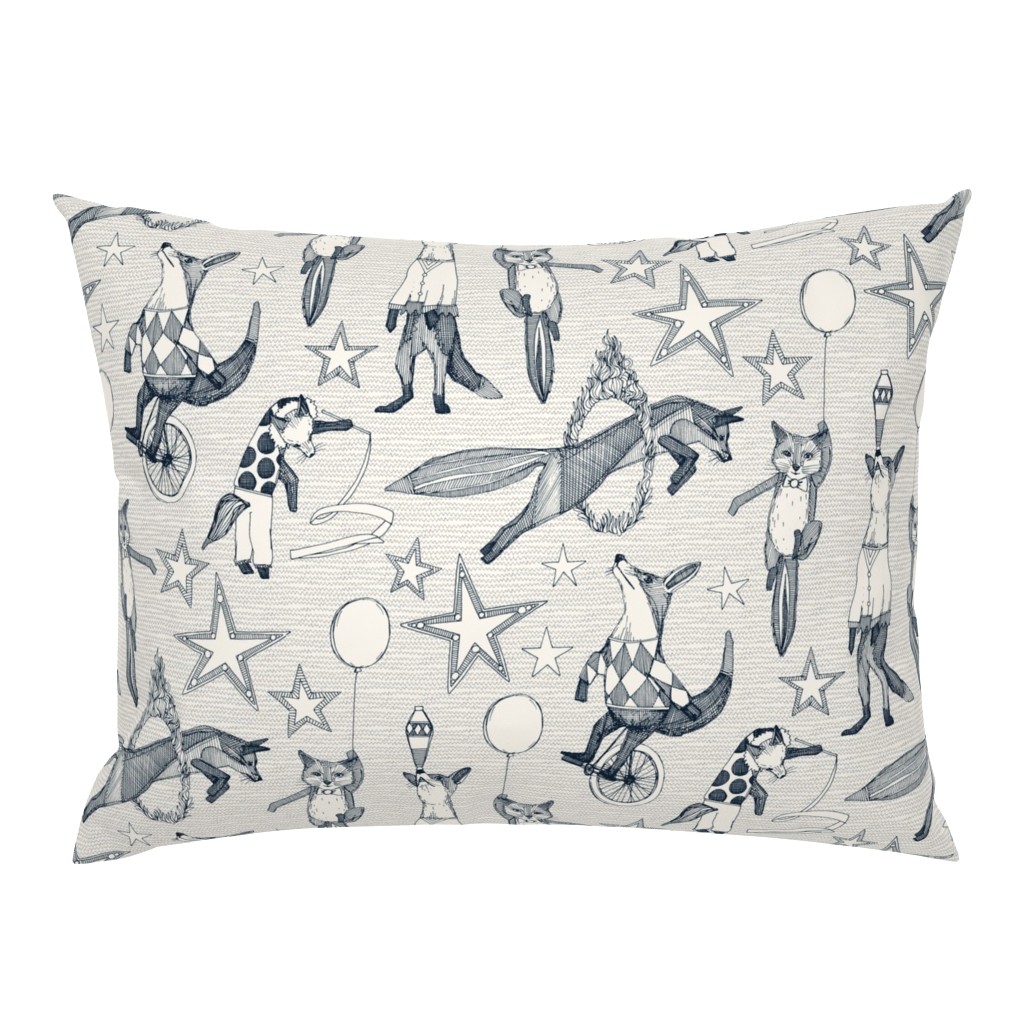 foxy circus indigo ivory