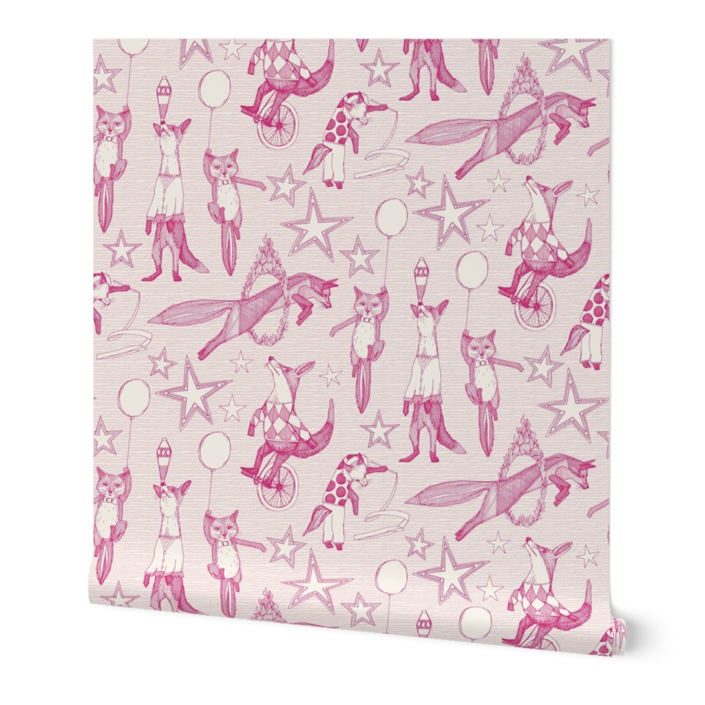 foxy circus pink ivory