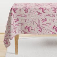 foxy circus pink ivory