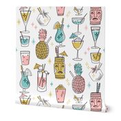 Retro Cocktails fabric