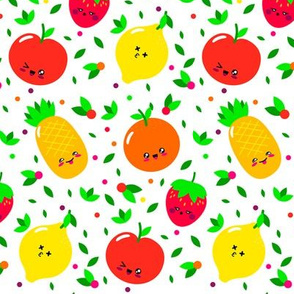 kawaii fruits