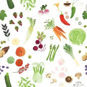 Vegetable pattern