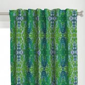 blessed batik green blue