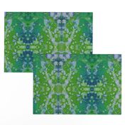 blessed batik green blue