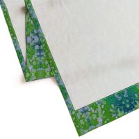 blessed batik green blue