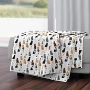 Cats fabric pattern cat breeds 