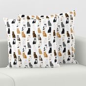 Cats fabric pattern cat breeds 