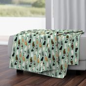 Cats fabric pattern cat breeds 6