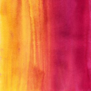 Watercolor Wash Yellow Magenta