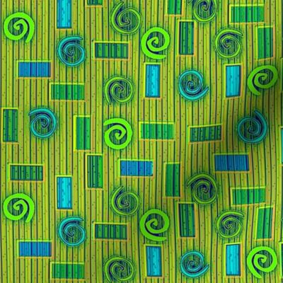 Â© 2011 Blocks and Swirls Bluegreens