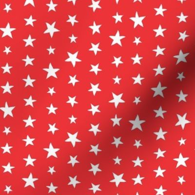 Circus_Star Stripes retro red