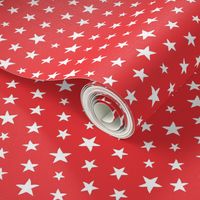 Circus_Star Stripes retro red