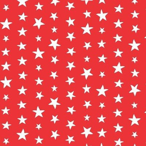 Circus_Star Stripes retro red