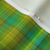 GREEN SPRING GRASS large PLAID TARTAN