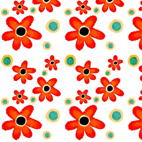 Flowers Fabric