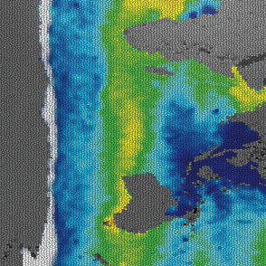 Ocean salinity / ocean temperature chemistry currents NASA earth observation 
