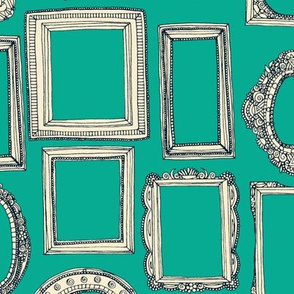 picture frames indigo jade