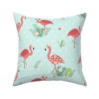 Flamingo Floral