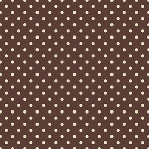 Polka Dots Dark Chocolate Cream