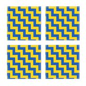 zigzag flag of ukraine | medium