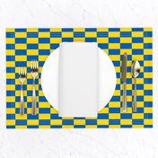 checkered flag of ukraine | small