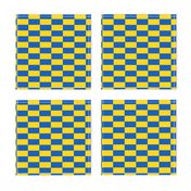 checkered flag of ukraine | small