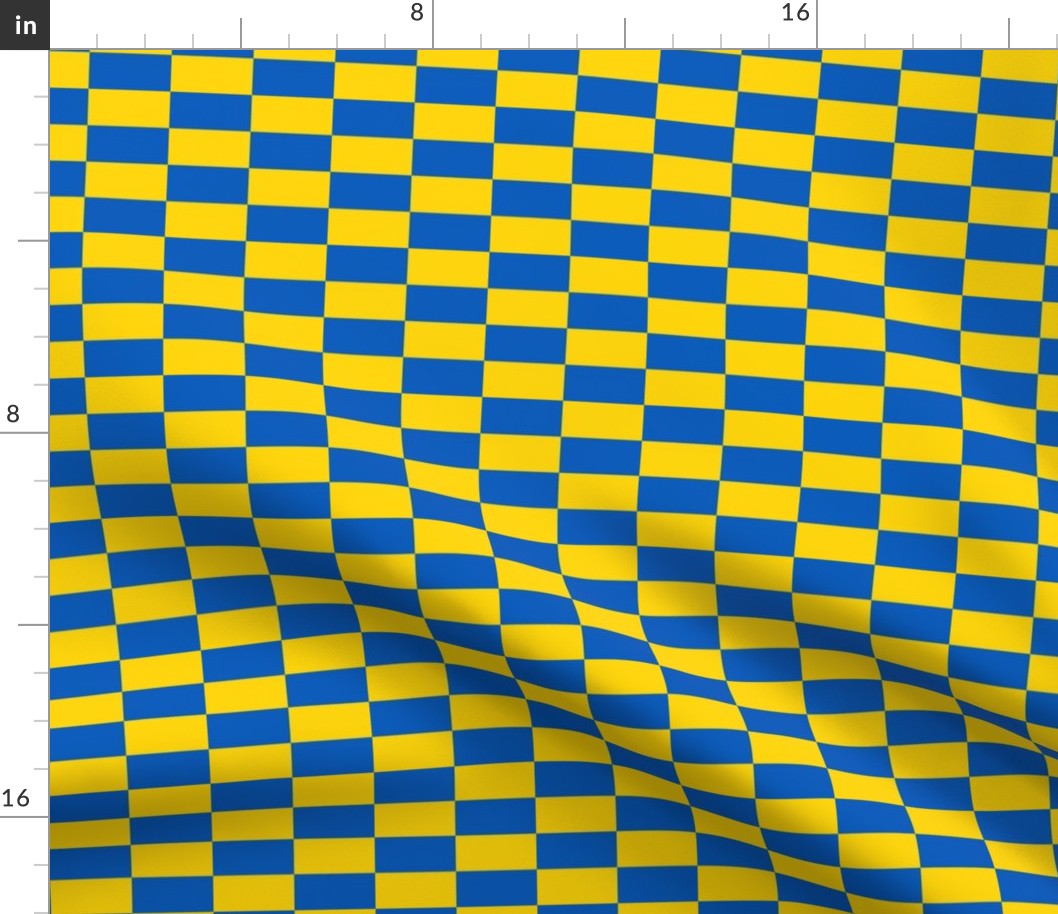 checkered flag of ukraine | small