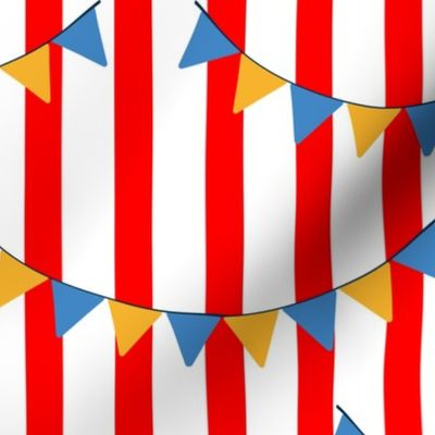 Retro Circus Bunting