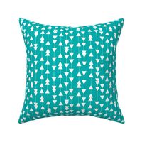 Arrowhead - Geometric Aqua