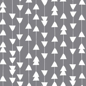 Arrowhead - Geometric Grey