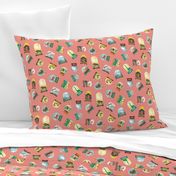 National Parks Snowdome Small Scatter in Southwest Peach