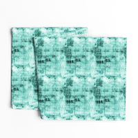 modern tile grunge - green