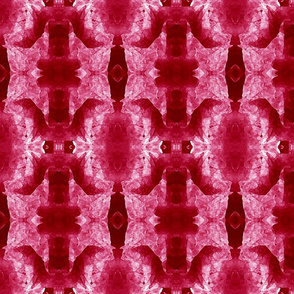 Organic Geometry Pattern_5a_red