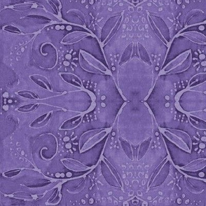 leaf swirl violet