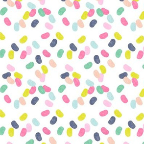 jelly beans - pink/blue/green