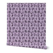 Birdhouse Toile- Lavender