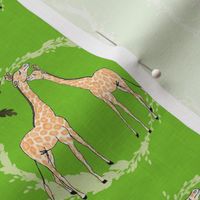 Giraffe_on_green_linen