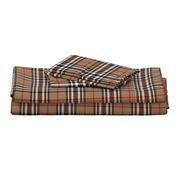 Southdown tartan - 6" tan/black/white