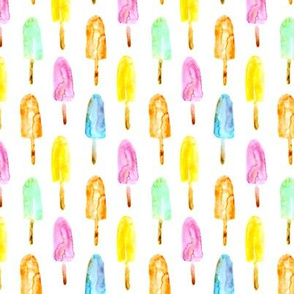 Watercolor popsicles vertical