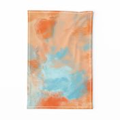 Hawaiian Sky Clouds Sunset - Blue Orange