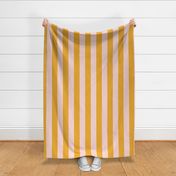 3" Bold Pink & Mustard Stripe