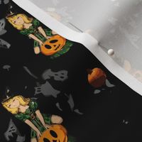 Vintage Halloween - kedoki - Spoonflower Challenge