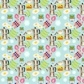 Tres Golpes Breakfast Pattern