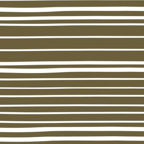 Wonky Stripes (olive)