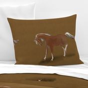 Palomino Horse for pillow
