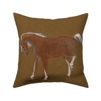 Palomino Horse for pillow