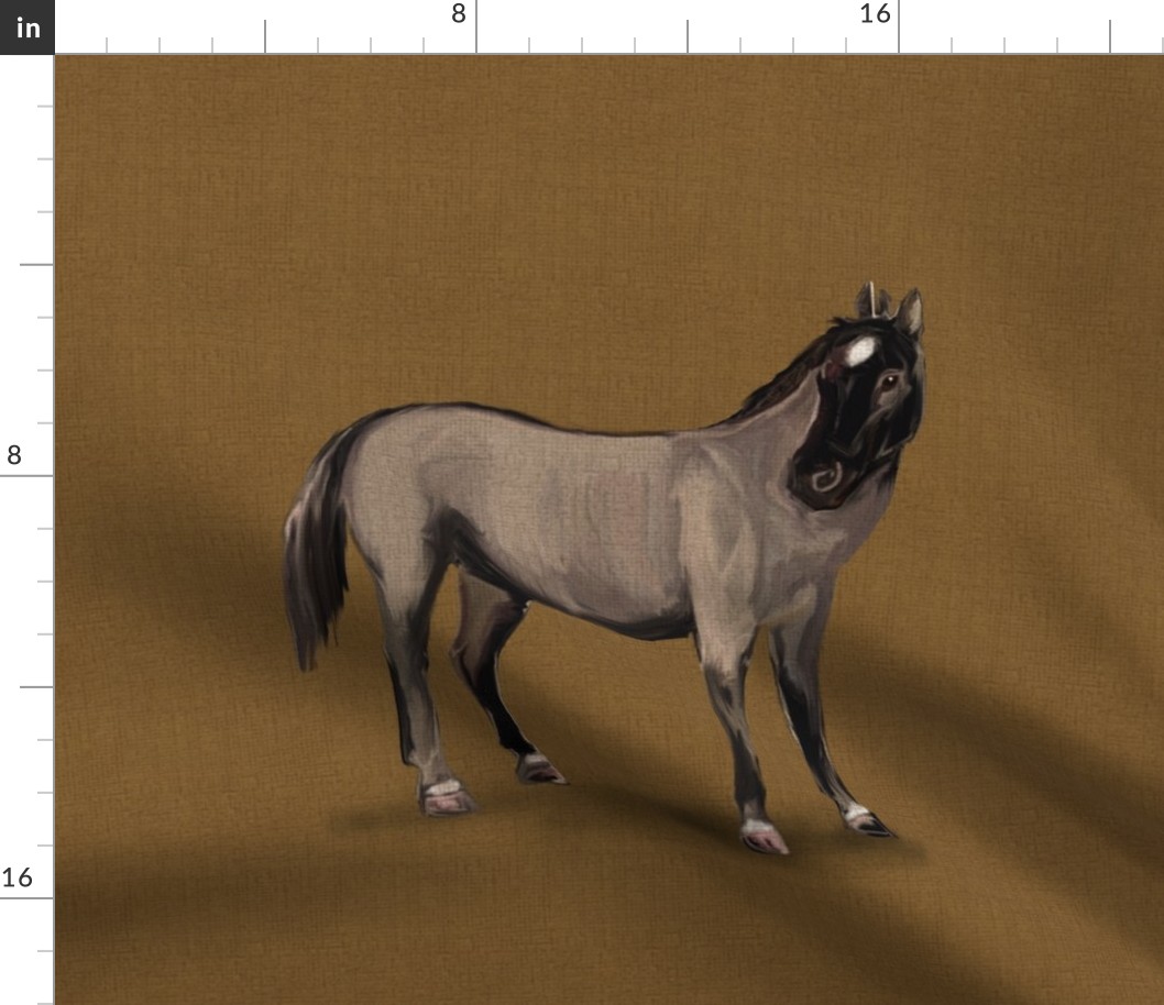 Roan Horse for pillow