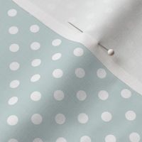 Spots on Blue Grey Large