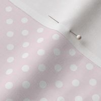 Spots on Baby Pink Large